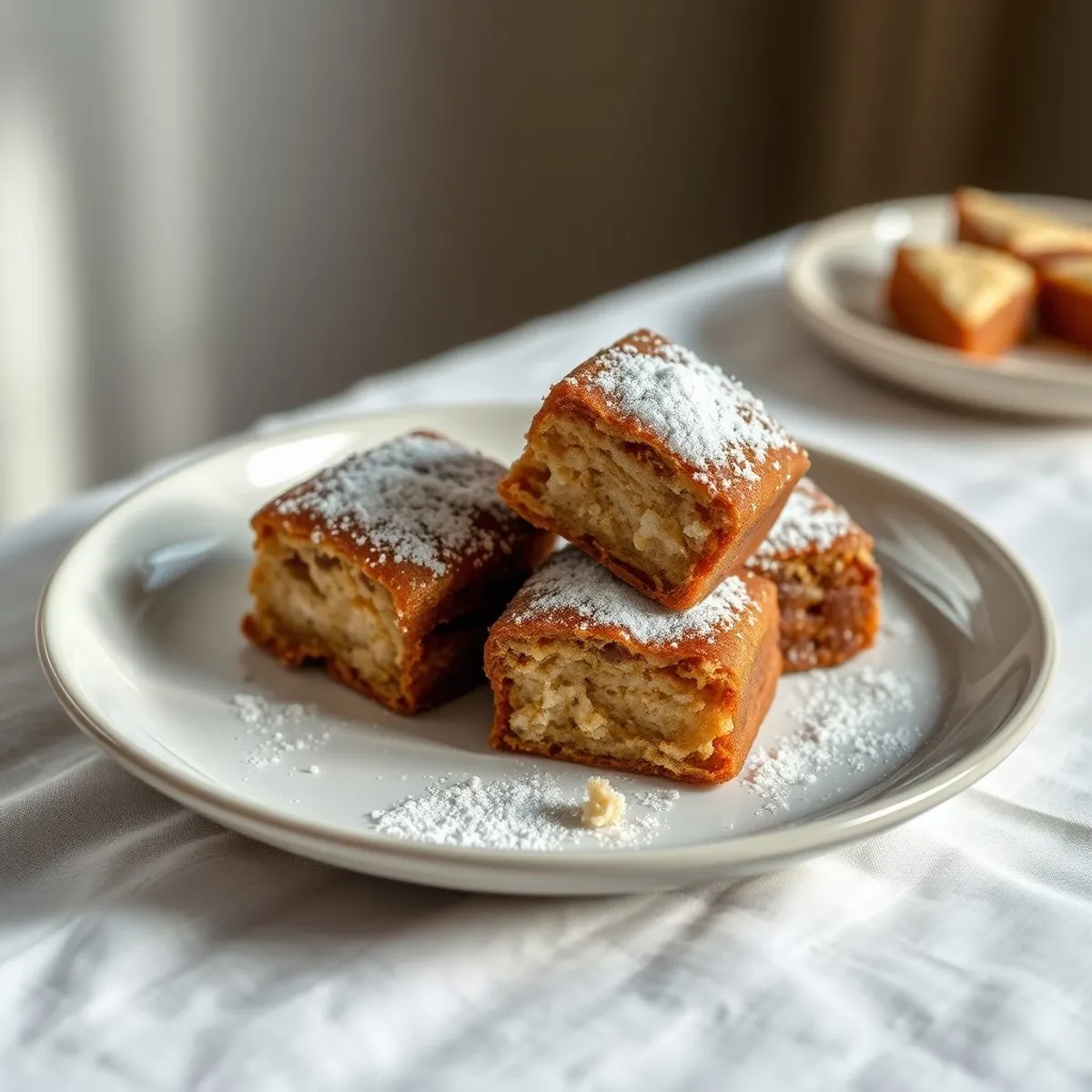 AI-generated photo Lamingtons. AI-generated photo.