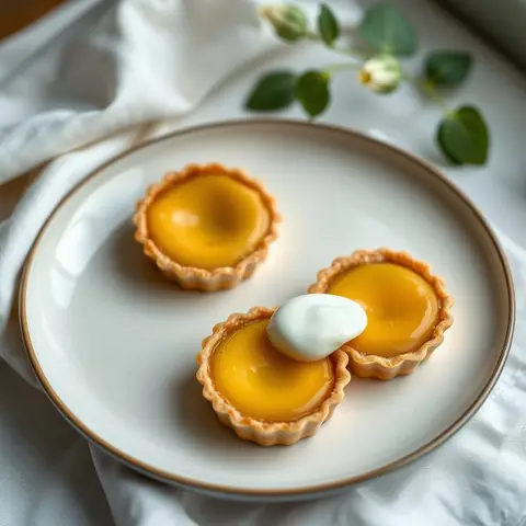 Butter tarts. AI-generated photo.