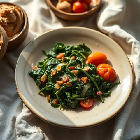 Peanut greens. AI-generated photo.