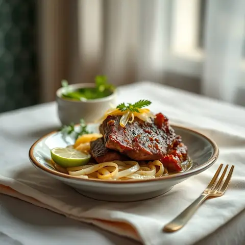Vaca frita. AI-generated photo.