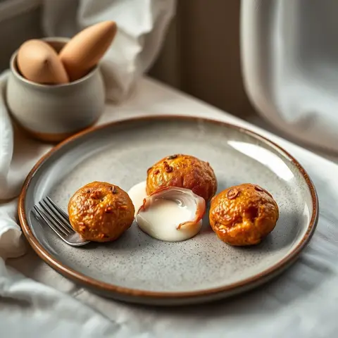 Frikadeller. AI-generated photo.