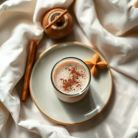 Cocoa tea. AI-generated photo.