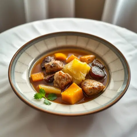 Sancocho. AI-generated photo.