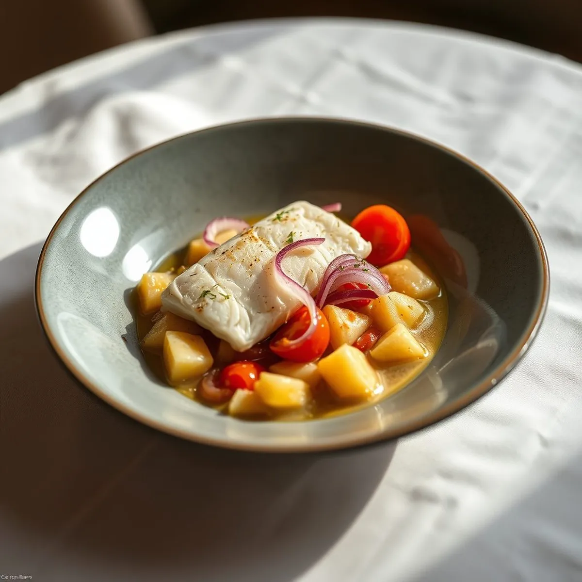 AI-generated photo Encebollado. AI-generated photo.