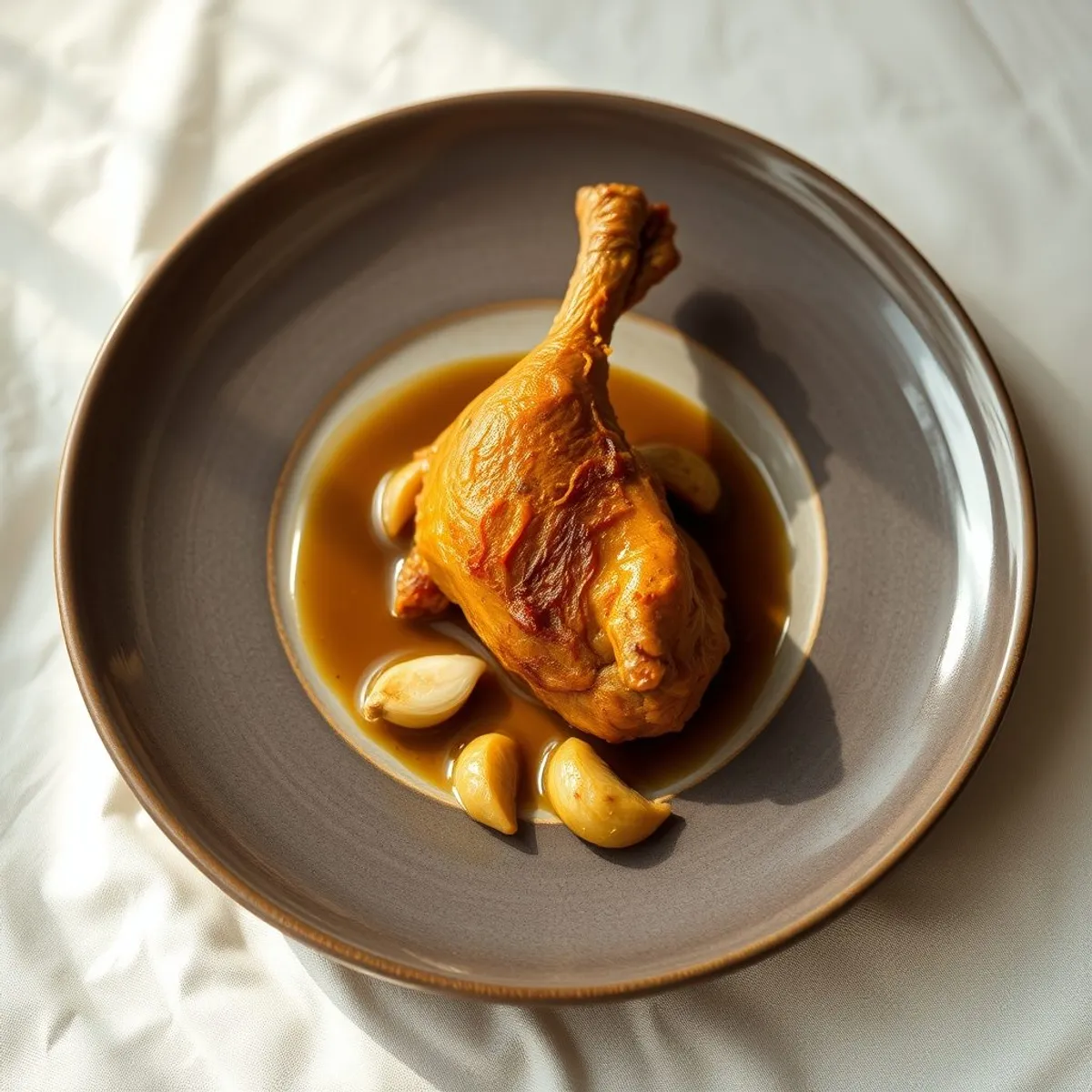 AI-generated photo Tsebhi derho · berbere chicken. AI-generated photo.