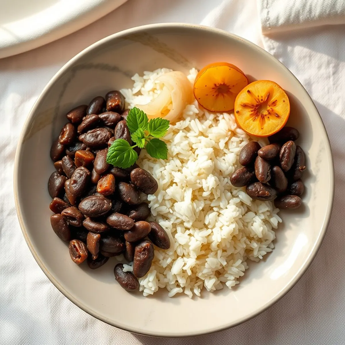 AI-generated photo Waakye. AI-generated photo.
