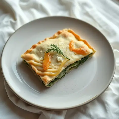 Spanakopita. AI-generated photo.