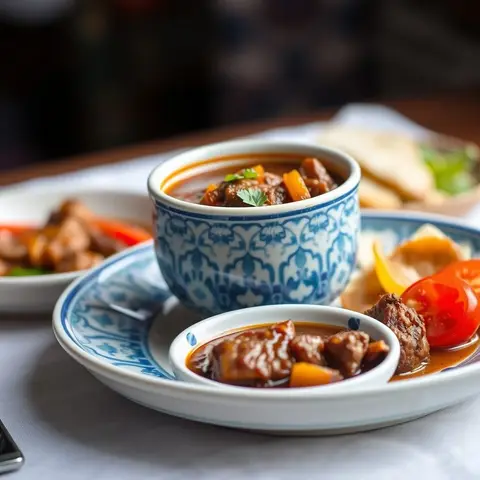 Ofada stew. AI-generated photo.