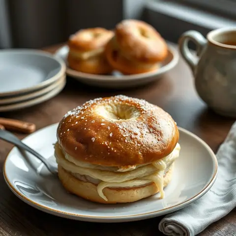 Cardamom buns. AI-generated photo.