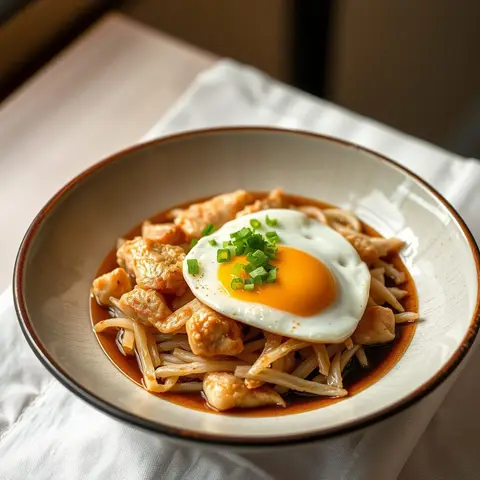 Oyakodon. AI-generated photo.