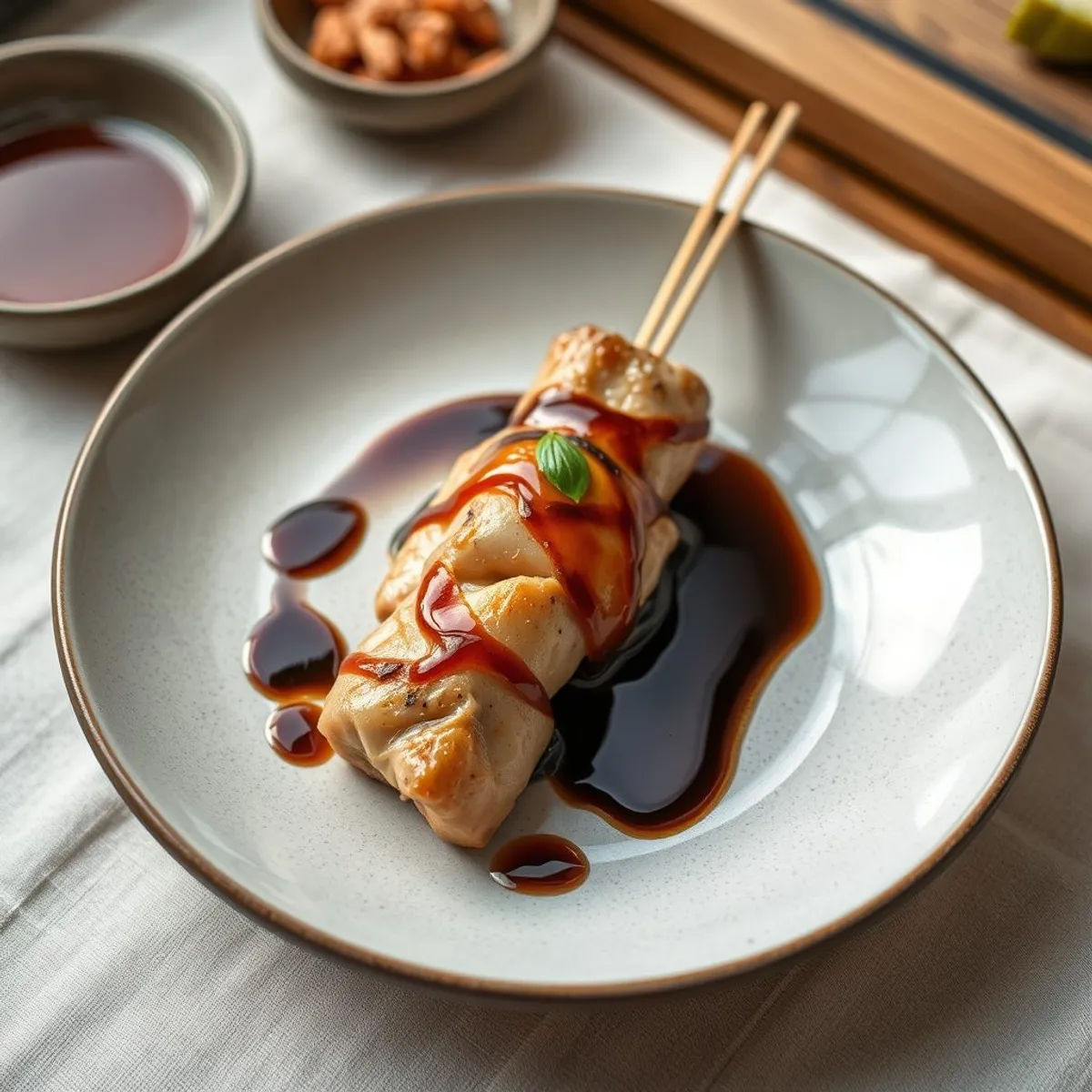 AI-generated photo Yakitori. AI-generated photo.