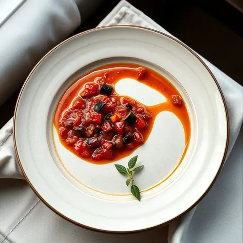 Ajvar. AI-generated photo.