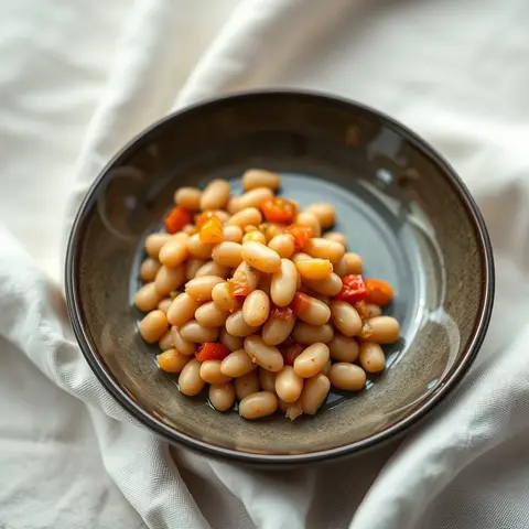 Bean relish. AI-generated photo.