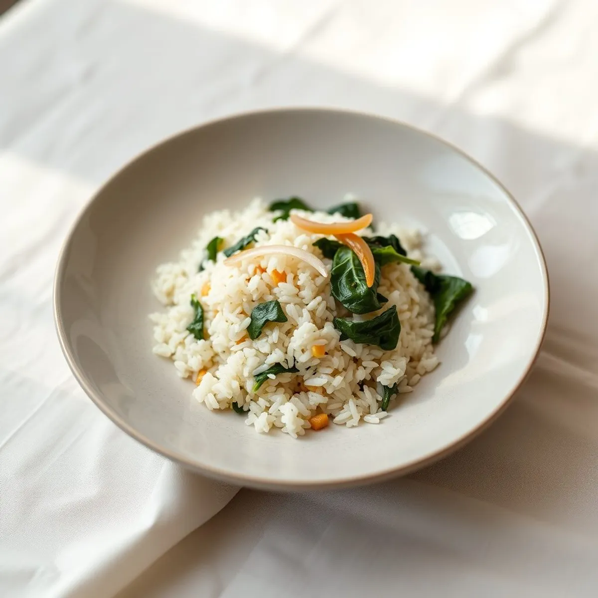 AI-generated photo Check rice. AI-generated photo.