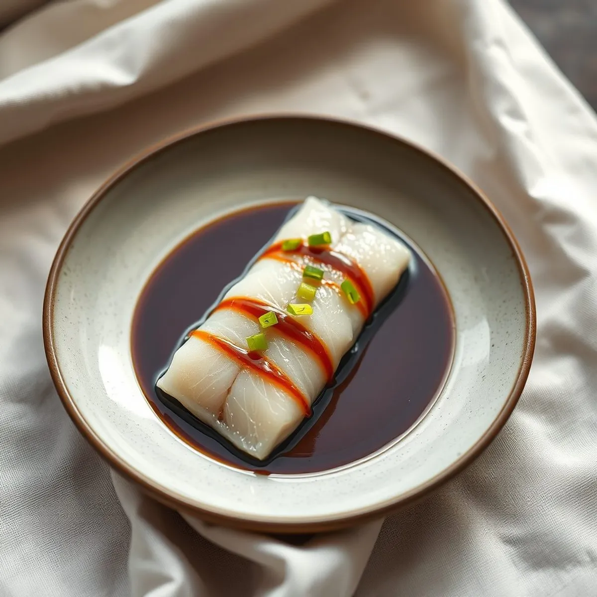 AI-generated photo Soy lime fish. AI-generated photo.