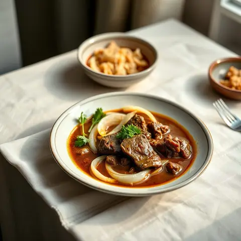 Beef nihari. AI-generated photo.