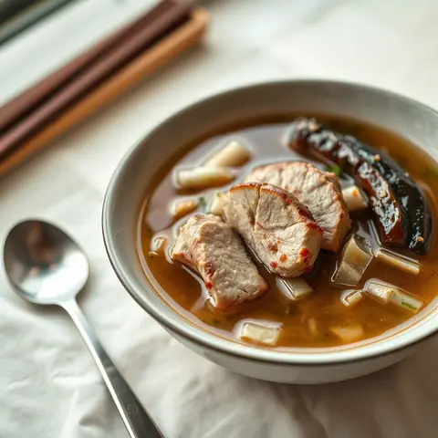 Sinigang. AI-generated photo.