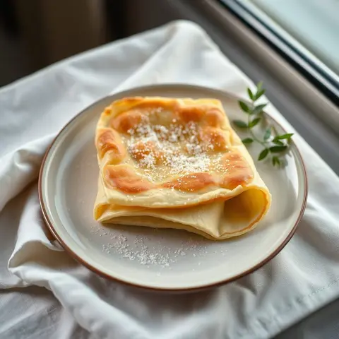 Blini. AI-generated photo.