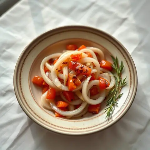 Onion relish. AI-generated photo.