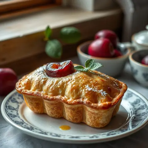 Kolache. AI-generated photo.