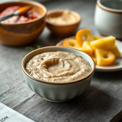 Liver pate. AI-generated photo.