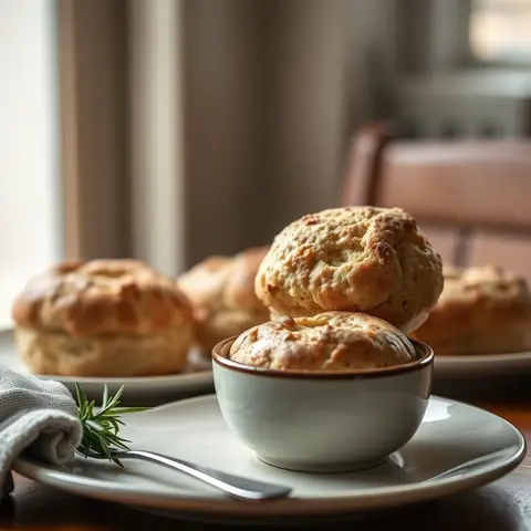 Wheaten farls. AI-generated photo.