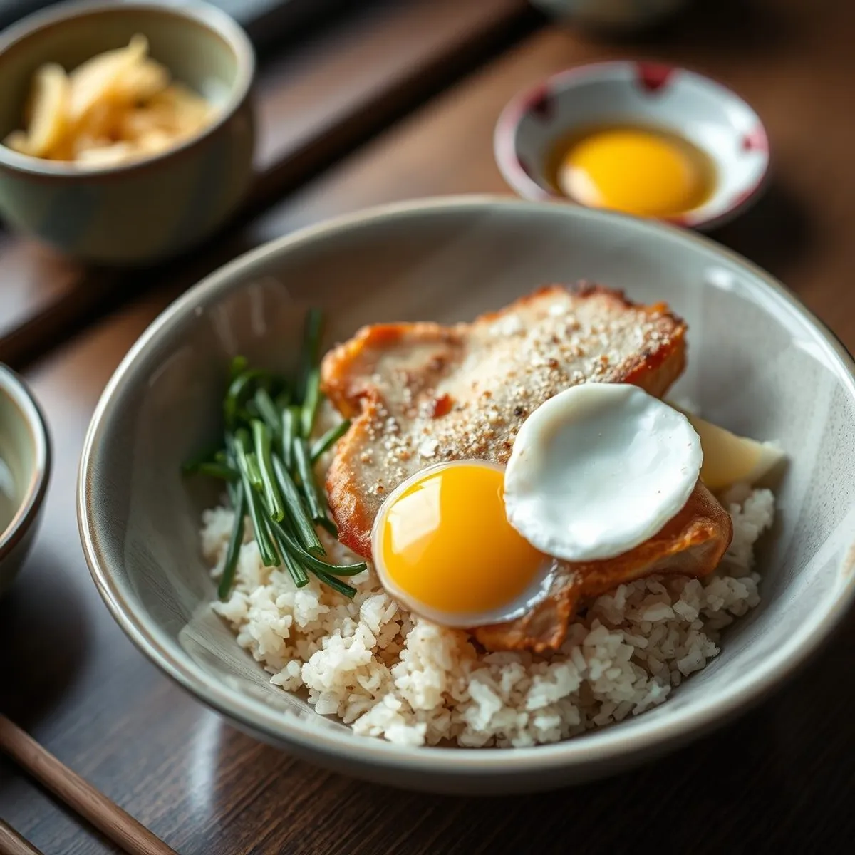 AI-generated photo Katsudon. AI-generated photo.