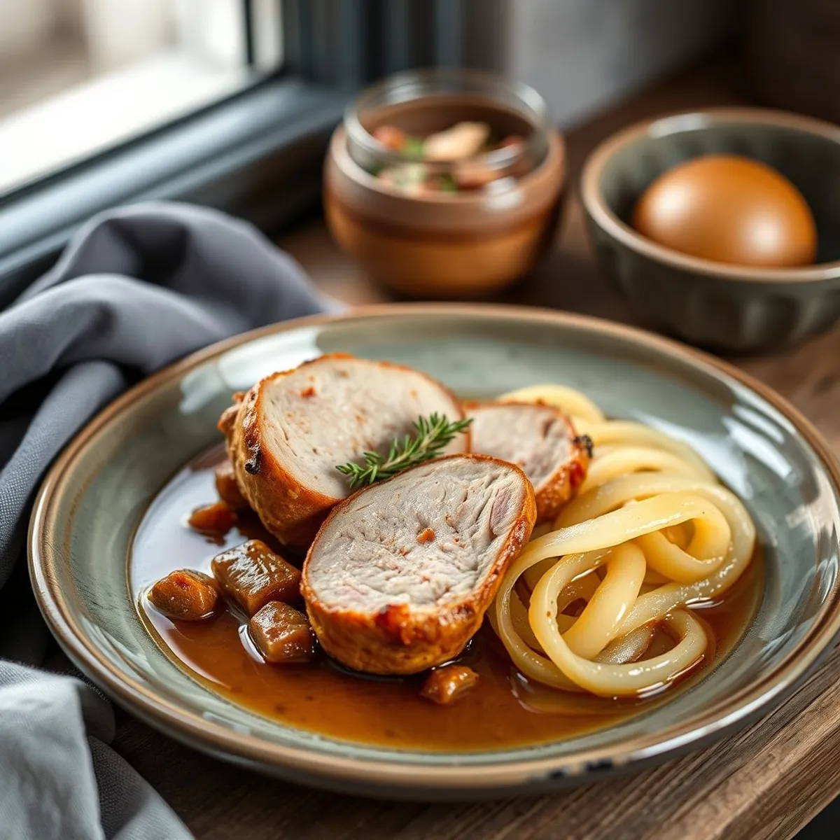 AI-generated photo Wine sausage pork. AI-generated photo.