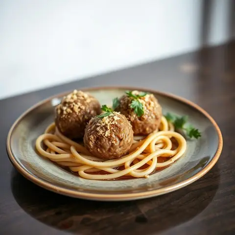 Polpette. AI-generated photo.