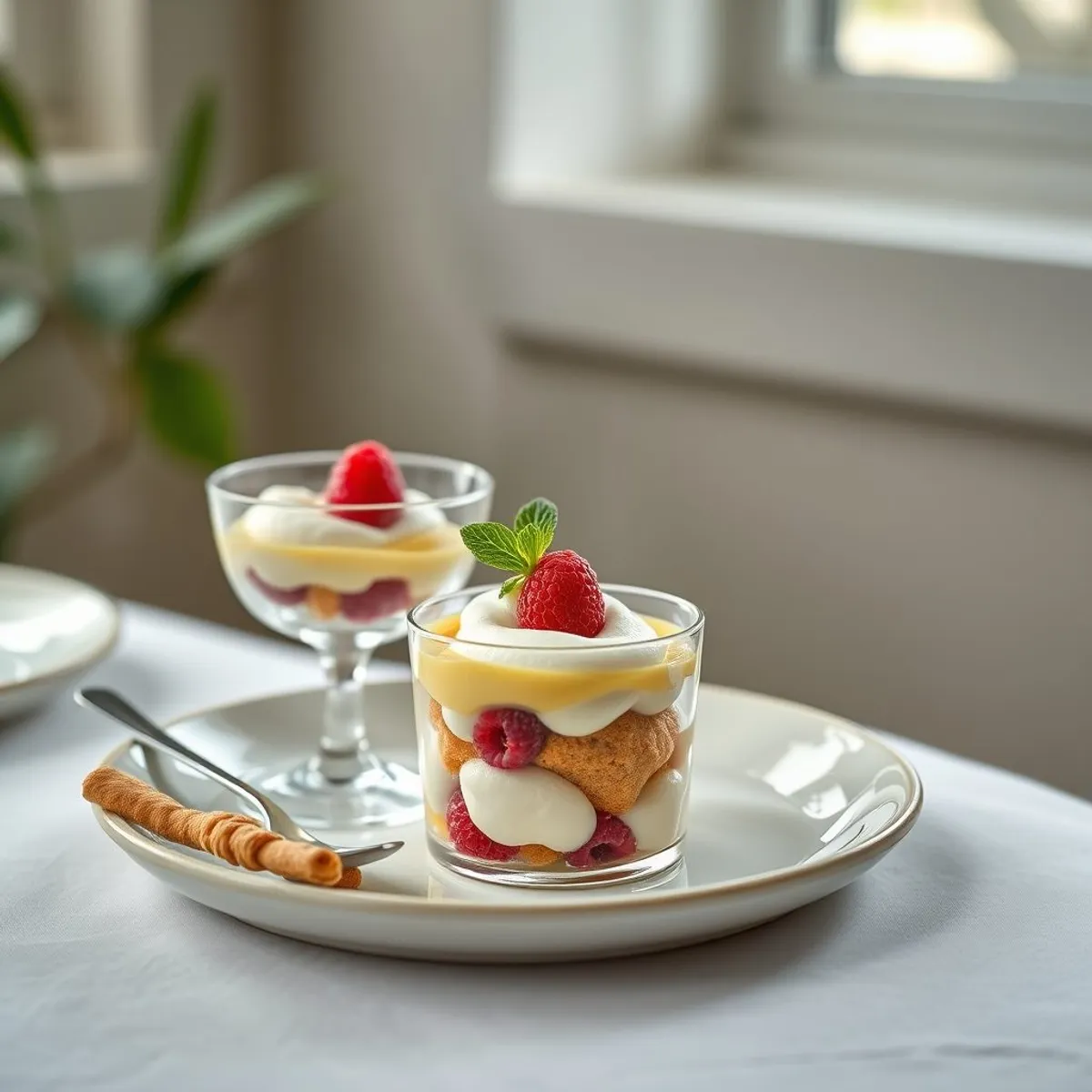 AI-generated photo Trifle. AI-generated photo.