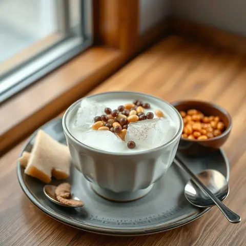 Patbingsu. AI-generated photo.