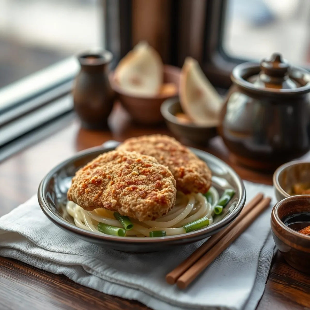 AI-generated photo Chicken cutlet. AI-generated photo.