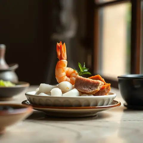 Banh bot loc. AI-generated photo.