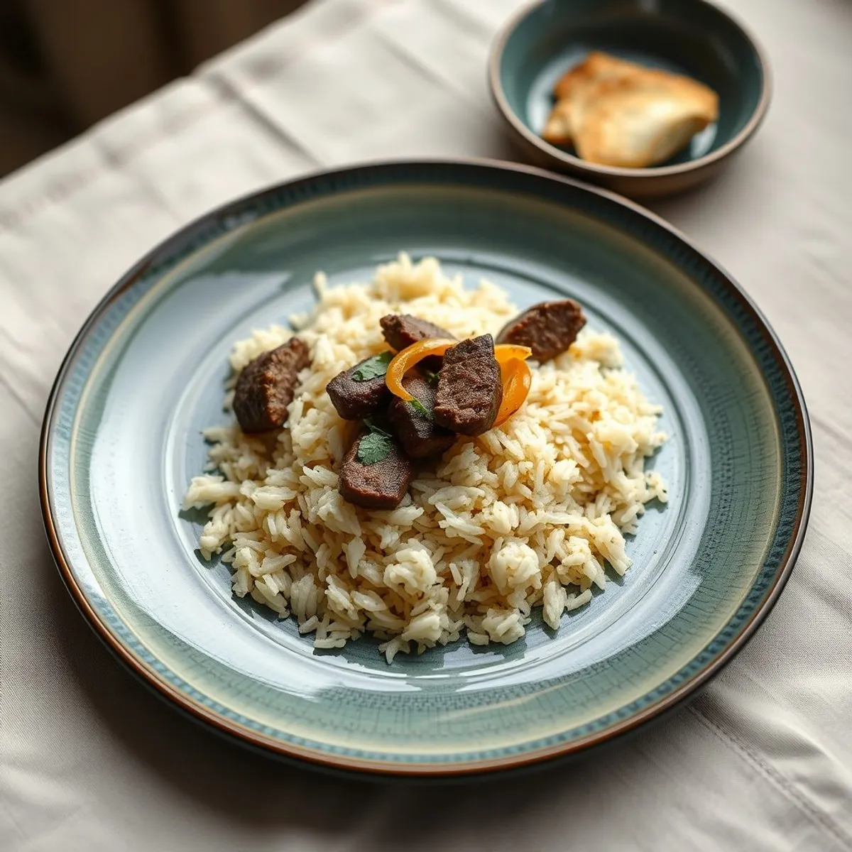 AI-generated photo Pilau. AI-generated photo.
