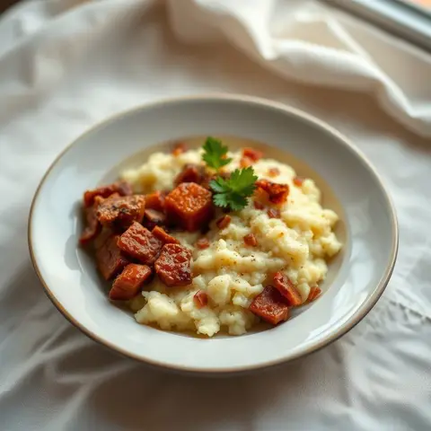 Ugali. AI-generated photo.