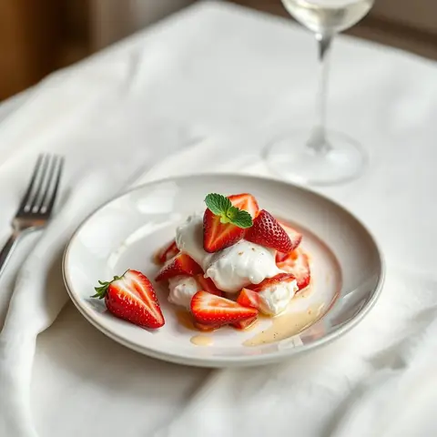 Eton mess. AI-generated photo.