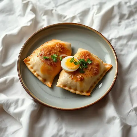 Empanadas. AI-generated photo.