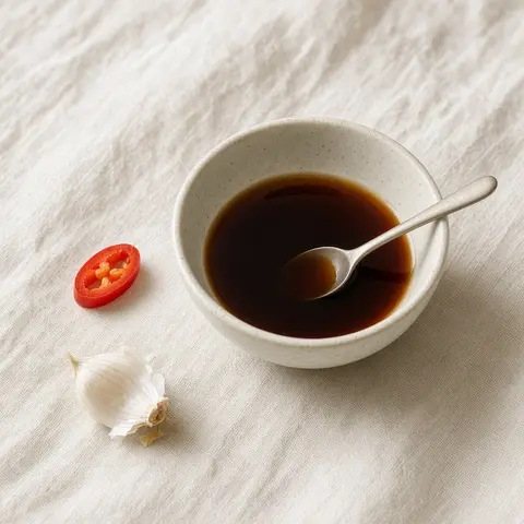 Nước tương nhà. AI-generated photo.