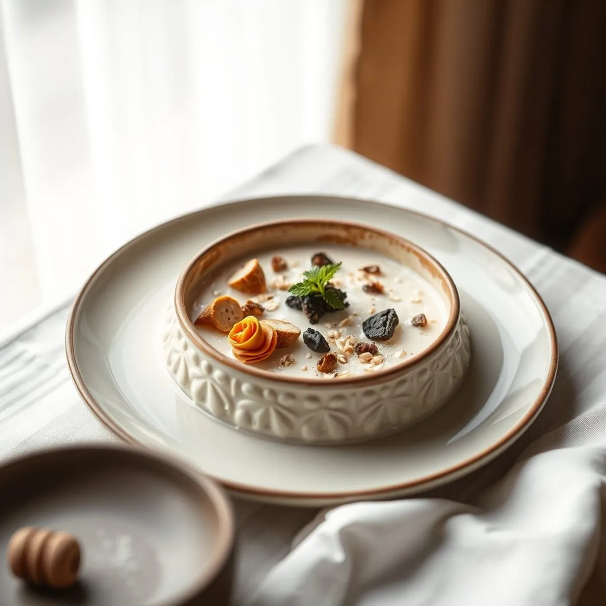 AI-generated photo Porridge. AI-generated photo.