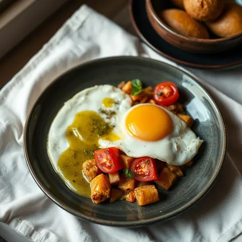 Eggs. AI-generated photo.